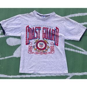 Vintage United States Coast Guard Graphic T-Shirt Made in USA